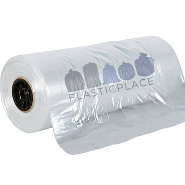 Plasticplace Clear Garment Dry Cleaners Plastic Dress Bags, 21'' x 7'' x 30'', 577 Count