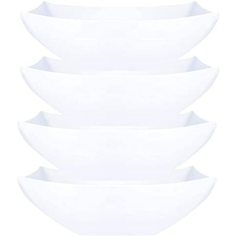 GCP Products 18 Ounce Plastic Salad Bowls, 200 Recyclable White
