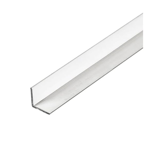 Plastics 520-CL 1/2 Inch X 1/2 Inch X 3/64 (.047) Inch Thick Clear Butyrate Clear Plastic Even Leg Angle Moulding 72 Inch Lengths (Pack of 18 Pieces, 108 feet Total)