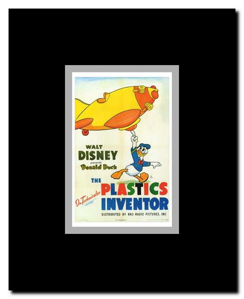 Plastics Inventor Framed Movie Poster