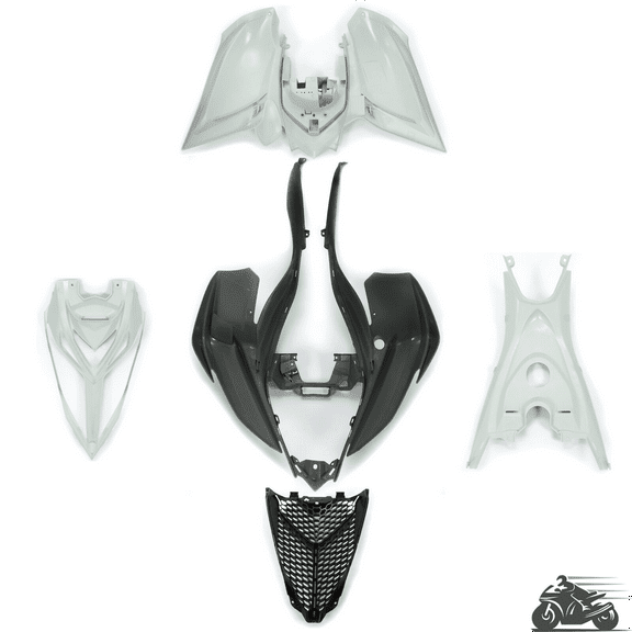 Plastics Kit Bodywork Fenders COMPLETE SET GRAY For 2006-2024 YAMAHA Raptor 700