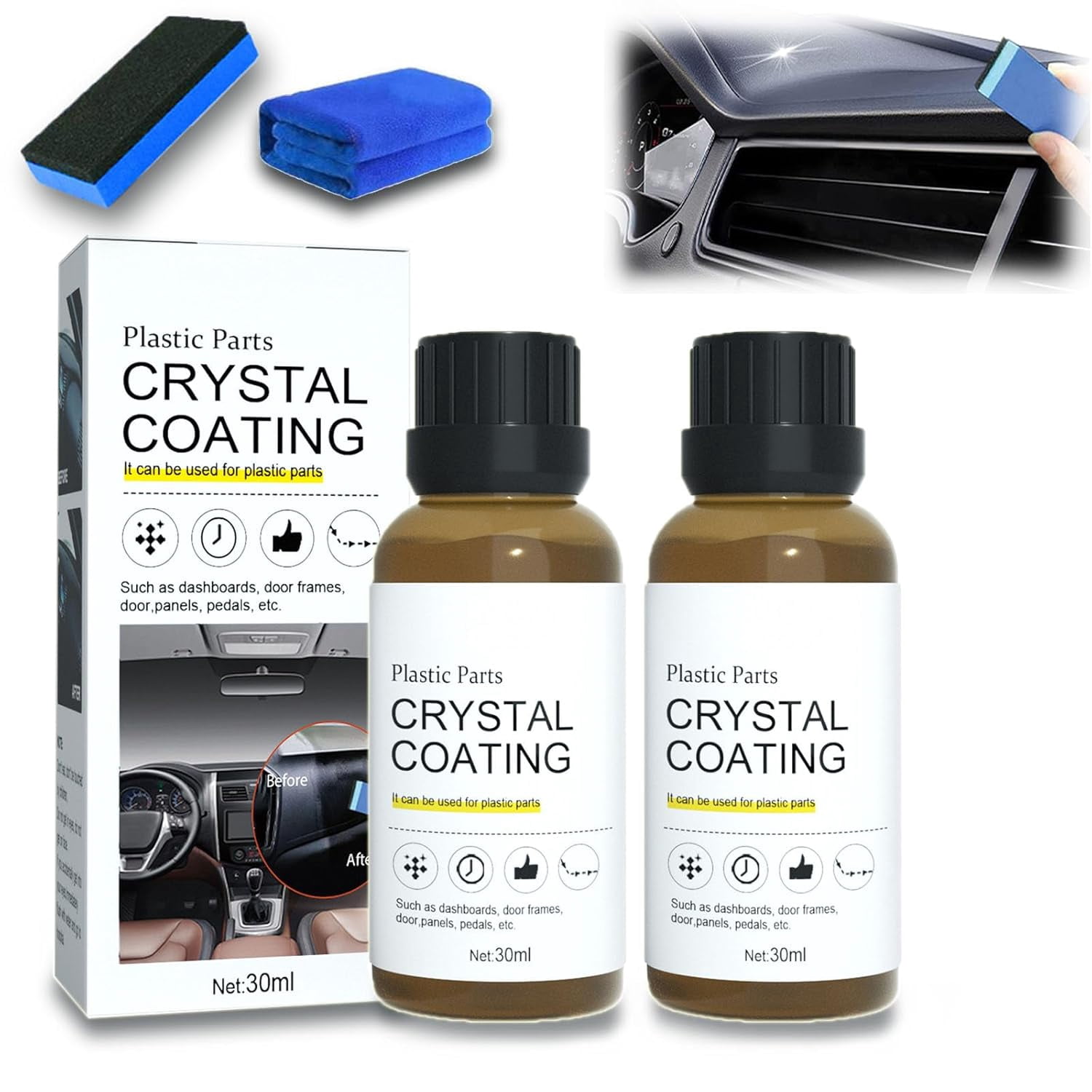 Crystal Rapp Plastic Plastics Parts Crystal Coating,Rationalh Plastic Parts Crystal Coating ...