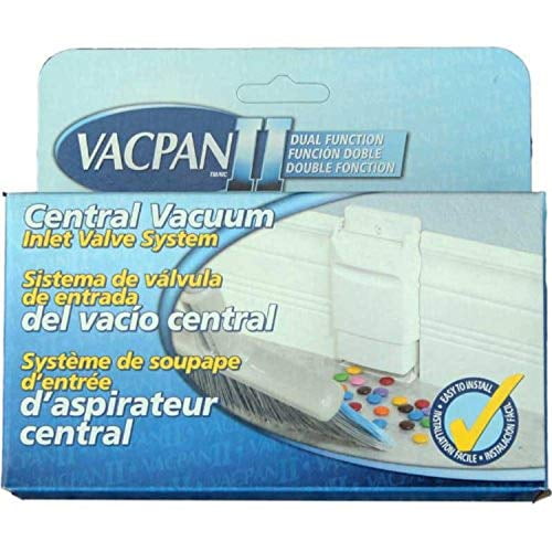 Plastiflex Company VCPW02-BM Vacpan Ii, Baseboard Mount White