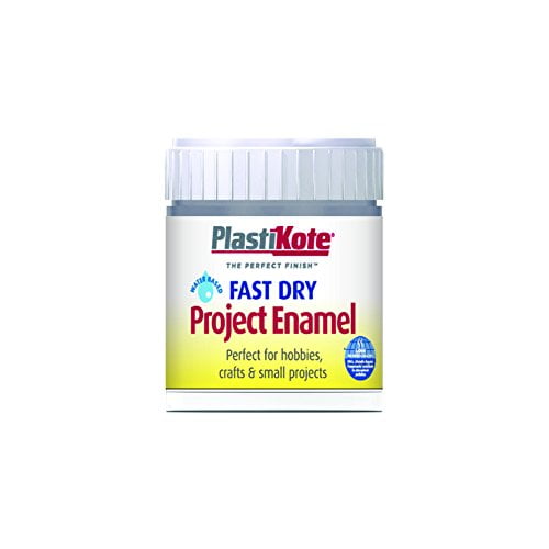 Plastikote B52w 59ml Enamel Paint Bottle - Pewter