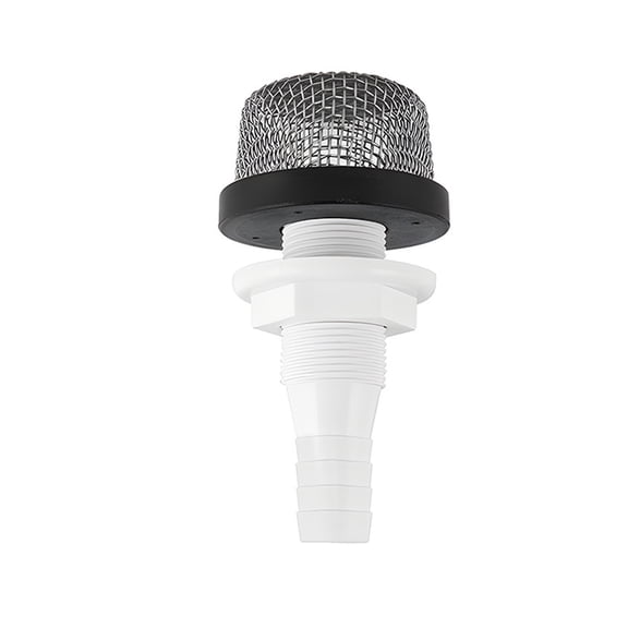 Plastomer Meshes Filter Head For Boats Fish Compartment Oxygenation Systems High Flows Water Intakes