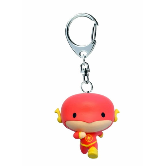 Plastoy- DC Comics The Flash Figurine Portachiavi, Multicolore, 6cm, 60707