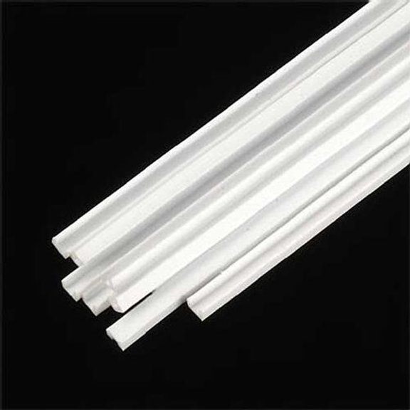 Plastruct 90582 3/32" x 10" Styrene Plastic Deep U Channel Support Members (10)