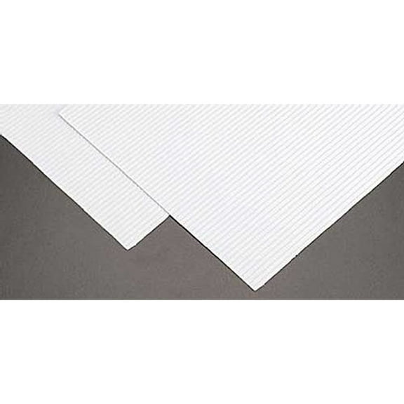 Plastruct Patterned Sheets, Clapboard Siding, 1/16"