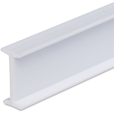 Plastruct Styrene Structural I Beams - Pkg of 4, 1/2" H x 1/4" W x 15" L