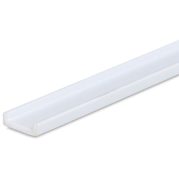 Plastruct Styrene Structural Channels - Pkg of 4, 5/16" H x 3/32" W x 24" L