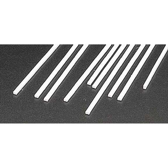 Plastruct Plastic Strip - Pkg of 10, 0.06" H  0.08" W  10" L