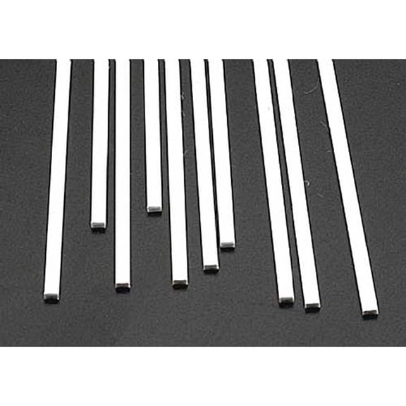 Plastruct Plastic Strip - Pkg of 10, 0.06" H 0.1" W 10" L
