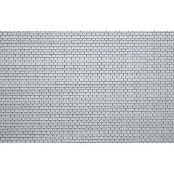 Plastruct Patterned Sheets, Asphalt Shingle,1:48 Scale