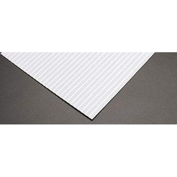 Plastruct Patterned Sheets, Clapboard Siding, 1/4"