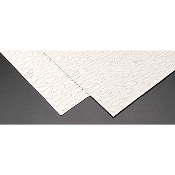 Plastruct Patterned Sheets, Field Stone, 1:24 Scale