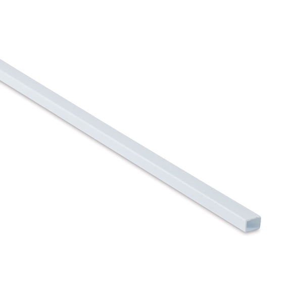 Rectangular Styrene Tubing - 1/4", Pkg of 5