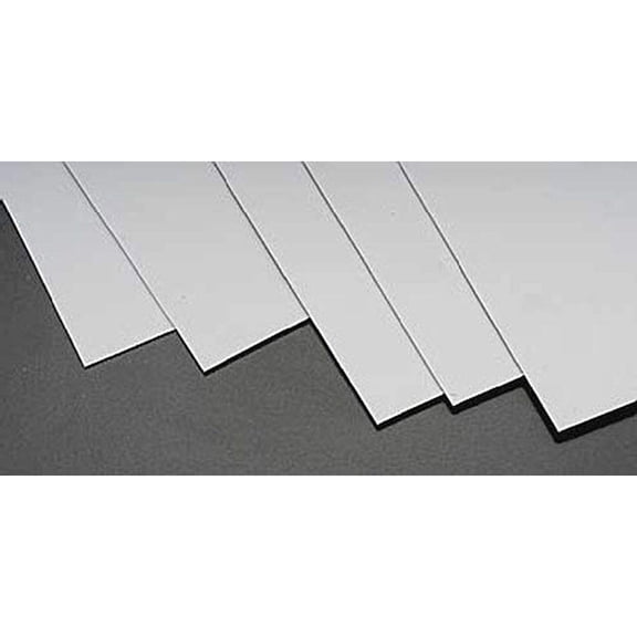 Plastruct SSA-102 Gray ABS,.020 (5), PLS91002