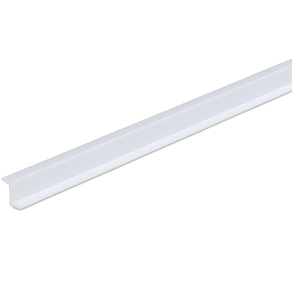 Plastruct Styrene Structural Zees - Pkg of 8, 1/8" H x 1/13" W x 15" L