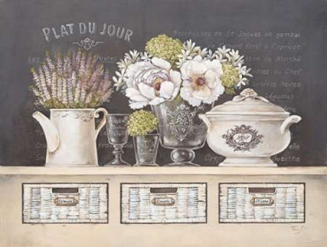 Plat Du Jour Canvas Art - Stefania Ferri (22 x 28)