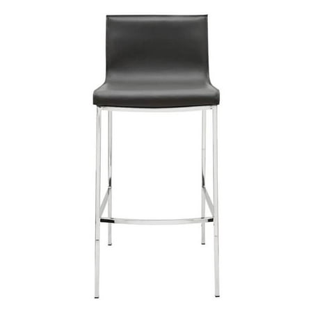 Plata Import Black Dallen 26" Counter Stool (Set of 2)