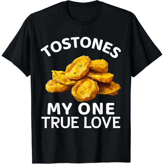 Platano Tostones Fried Platain Puertorican Dominican Food T-Shirt