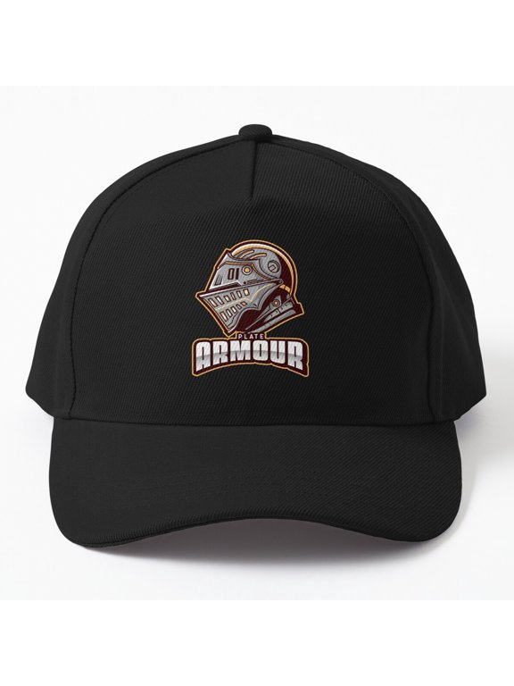 Plate Armour Warrior Baseball Cap, Medieval Battle Character Graphic Design, Classic Hat
