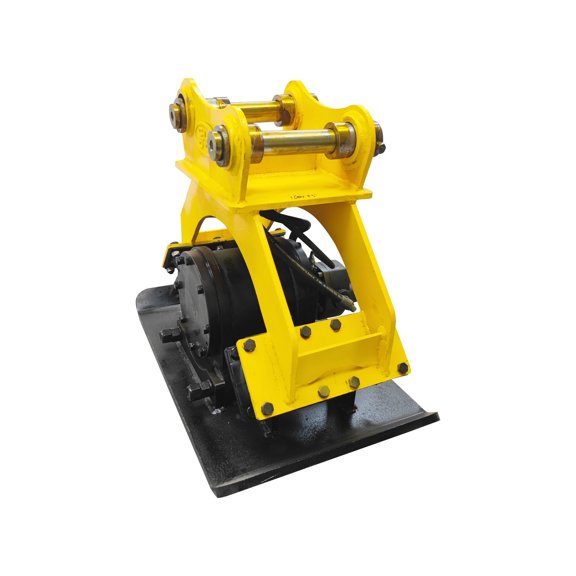 Plate Compactor 4 Ton Impact Force Hydraulic Compactor Excavator Vibrating Plate Tamper