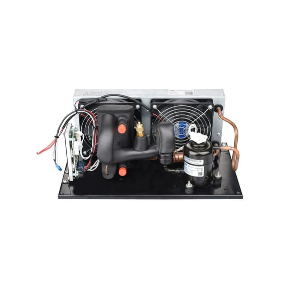 Plate Liquid Chiller DV1910E-P, 12V DC, 130W Capacity, R134A Refrigerant, Compact & Efficient for Microclimate Cooling
