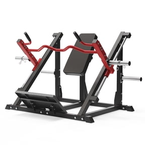 Plate-Loaded Linear Row Machine with Romanian Deadlift Station and T-Bar Row for Home Gym