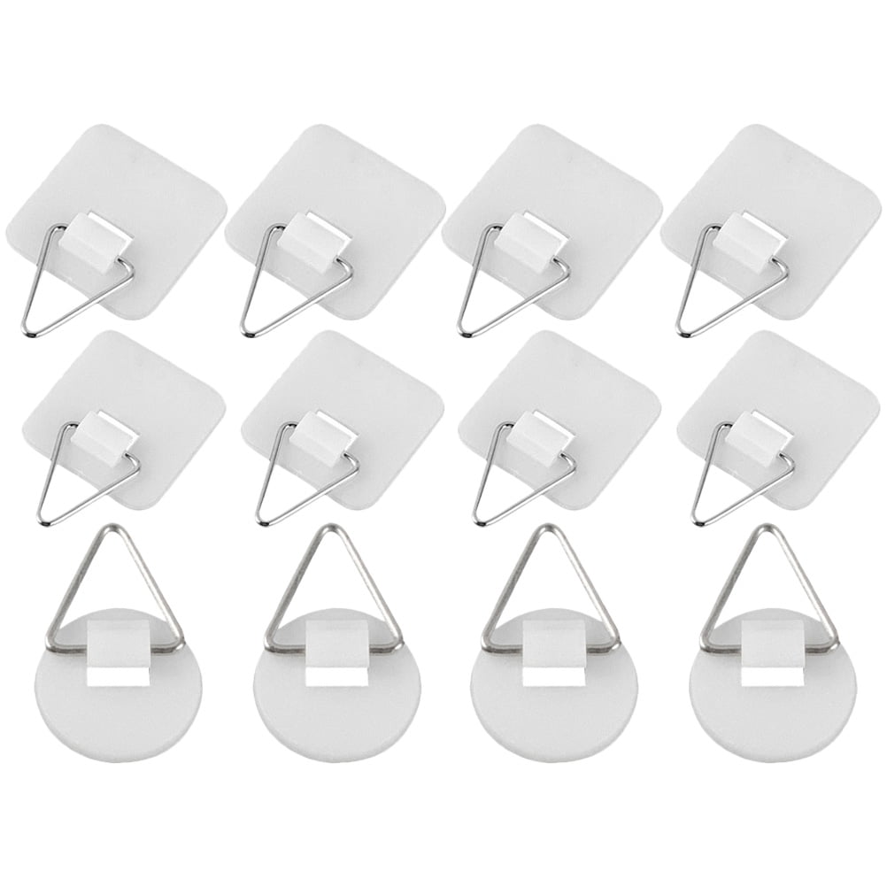 Plate Rack Display Shelf 60 Pcs Picture Frame Hooks Wall Decor Hangers