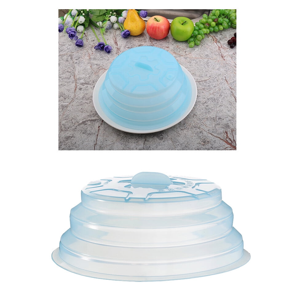 Plate Serving Covers Microwave Splatter Guard Lid Silicone for Food