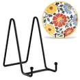 thumbnail image 1 of Qutool 4.5in Small Plate Stand, 4-Pack Mini Metal Display Easels for Photos, Small Picture Frames, Recipe Cards, Postcards, Collectible Plates, Tabletop Display Holders, Black, 1 of 10