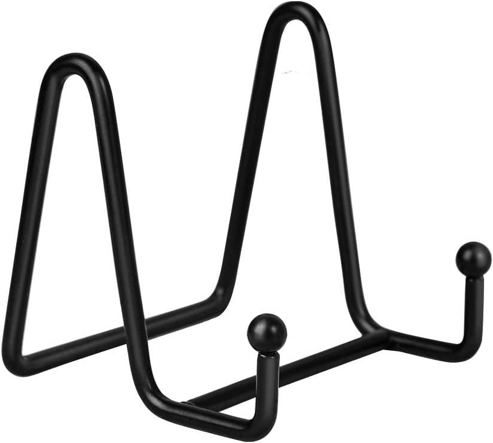 Plate Stands for Display - Iron Easel Stand (3 inch-Black) - Walmart.com