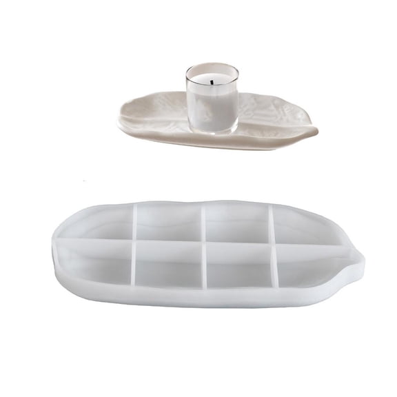 Plate Tray Craft of Safe Flexible Silicone Suitable Accessory for Cafes Family Event and Catering Services