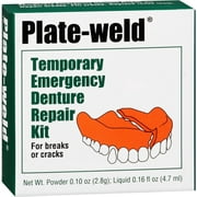 Plate Weld Temporary Emergency Denture Repair Kit, 1 each