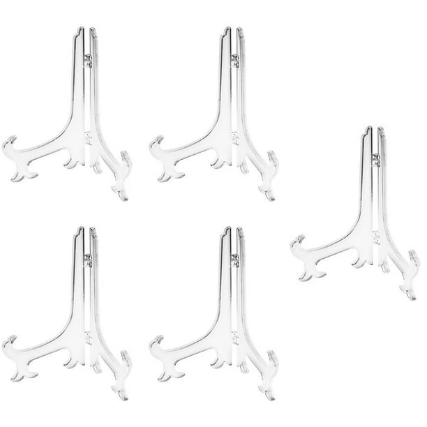 Plate stand/plate holder/plate stand foldable transparent