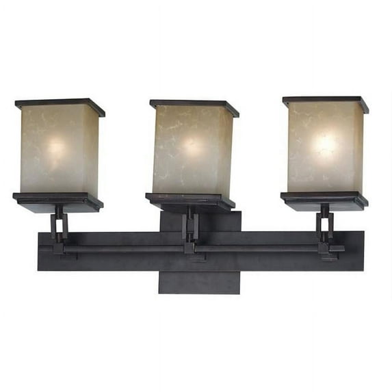 Plateau 3 Lt Vanity- Oil Rubbed Bronze Finish