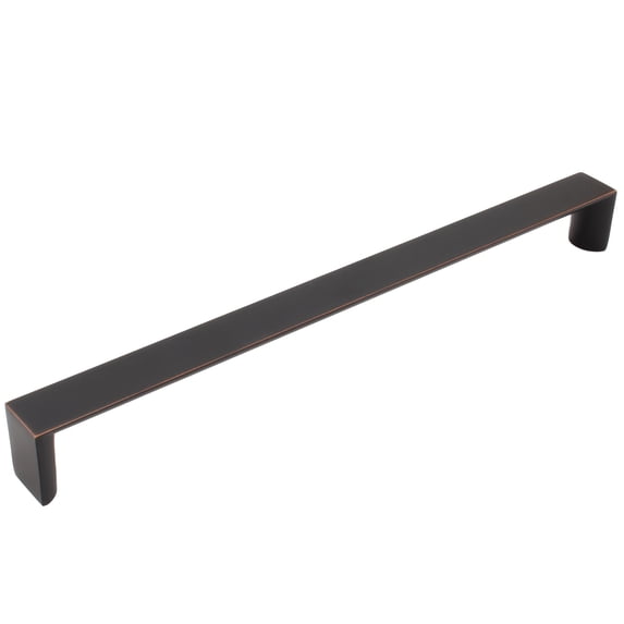 Plateau Cabinet Pull, 256 Millimeters, Vintage Bronze by Stone Harbor Hardware