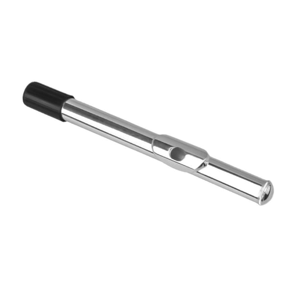 Plated Flute Mouthpiece Accessory 23cm Length Flute Part Professional Flute Head Joint Flute Component for Flute