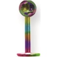 thumbnail image 1 of Plated SGSS Labret w Ball End 16G (1.3mm) 5/16 (8mm) Long w 4mm Ball al Stainless Steel, 1 of 2