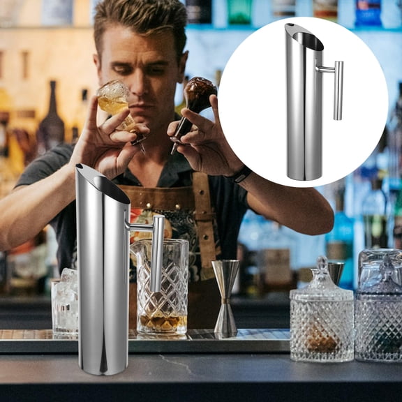 Plated Silver Coffee Dispenser Pitcher Stainless Steel Designed for Home Beverage Serving