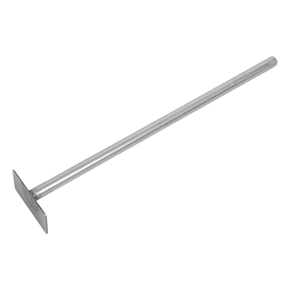 Plated Silver Compost Aerator Tool for Hand Mixing and Aerating Garden Compost Bins