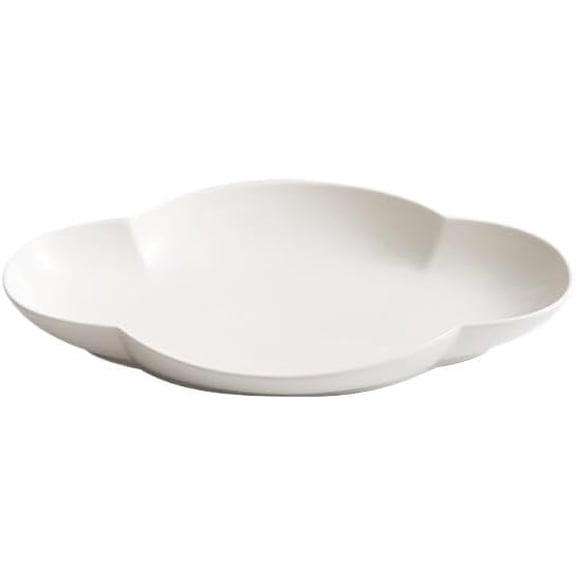 Plates Chinese-style Ceramic Plates, Creative Snack And Dessert Plates for Home and Restaurant Use Dishes(Medium)