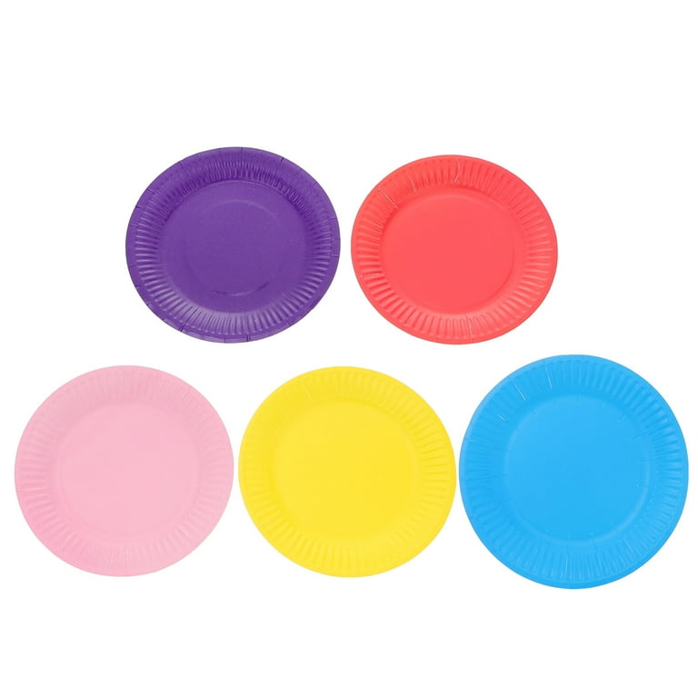 Colored paper plates in bulk outlet