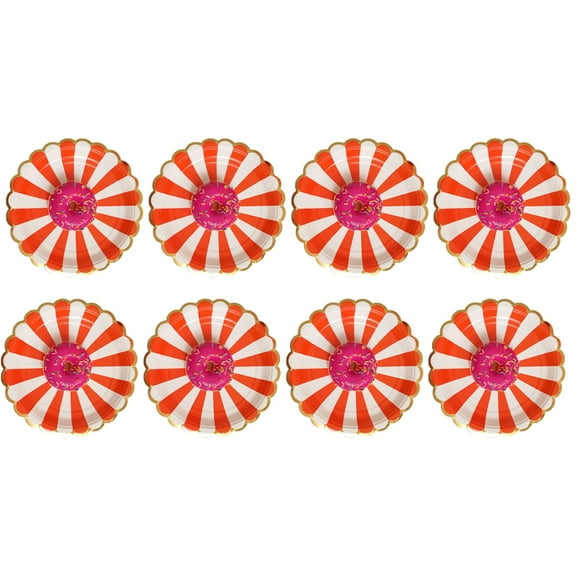 YOSADIER Renaclipy Cake Circle Base Paper Trays for Birthday Party, 8 Pieces Disposable Round Cake Boards