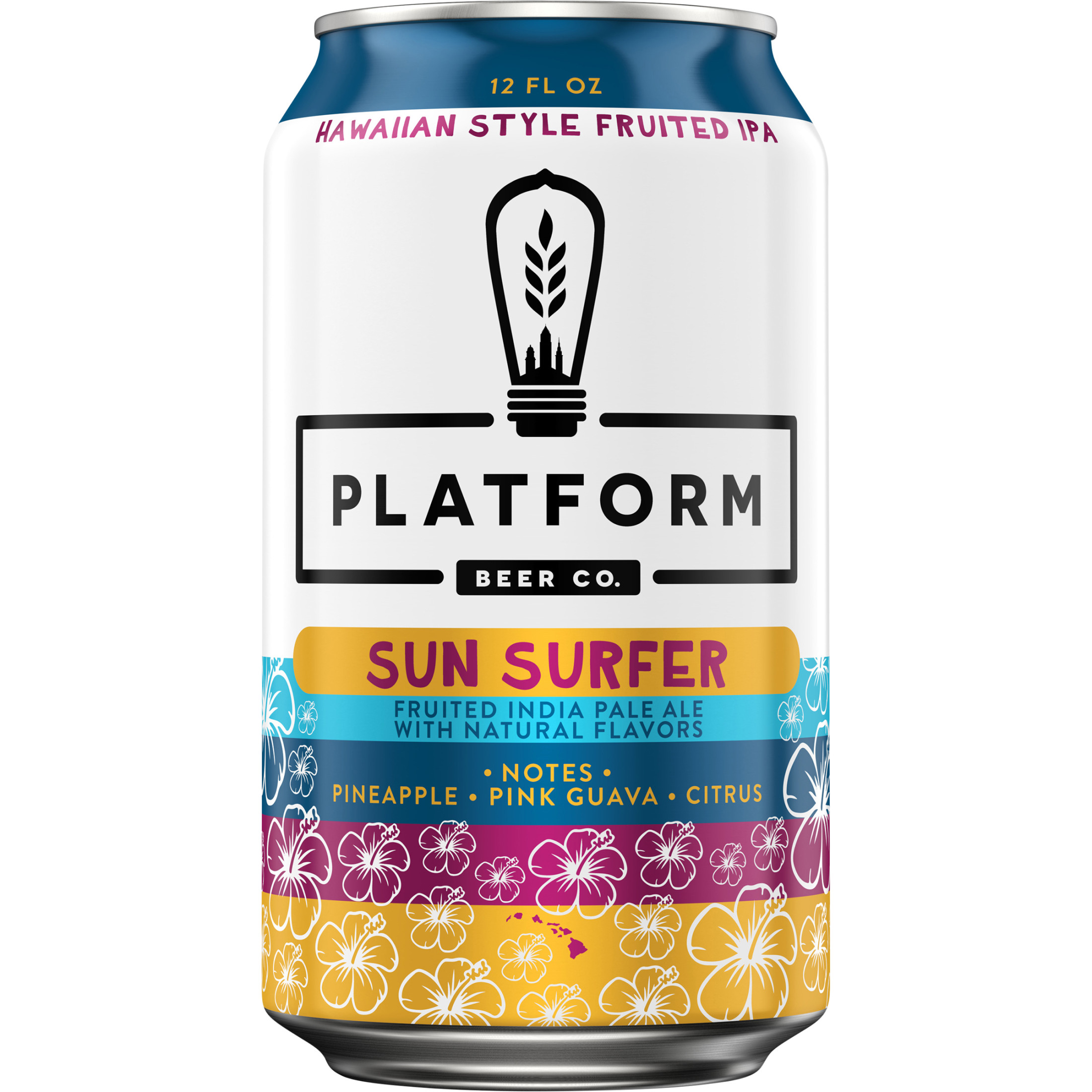 Platform Beer Co. Sun Surfer IPA Craft Beer, 6 Pack, 12 fl. oz. Cans 4.