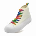 thumbnail image 1 of Platform Canvas Sneakers&nbsp;for Womens mens Fashion High Top Canvas Platform Shoes Casual Lace-up Shoes&nbsp;Comfortable Lightweight Walking Shoes for Daily Work, 1 of 6
