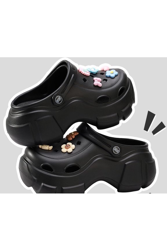 Platform Clogs for Women High Platform Clog Sandals Classic Comfortable Anti Slip Slide Wedge Garden