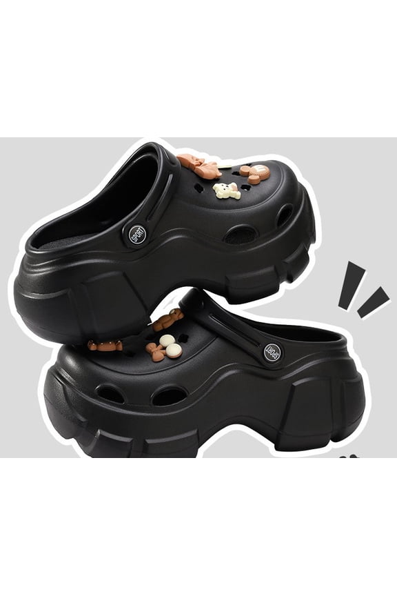 Platform Clogs for Women High Platform Clog Sandals Classic Comfortable Anti Slip Slide Wedge Garden