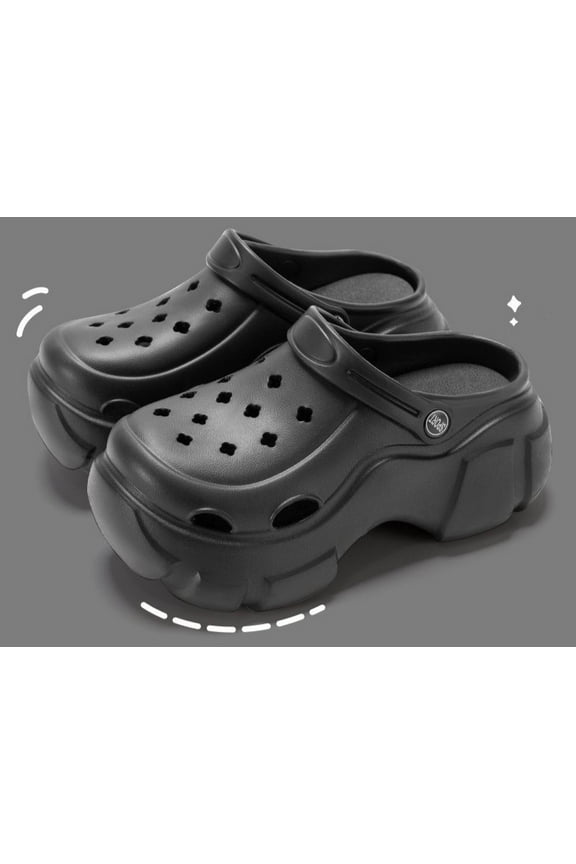 Platform Clogs for Women High Platform Clog Sandals Classic Comfortable Anti Slip Slide Wedge Garden